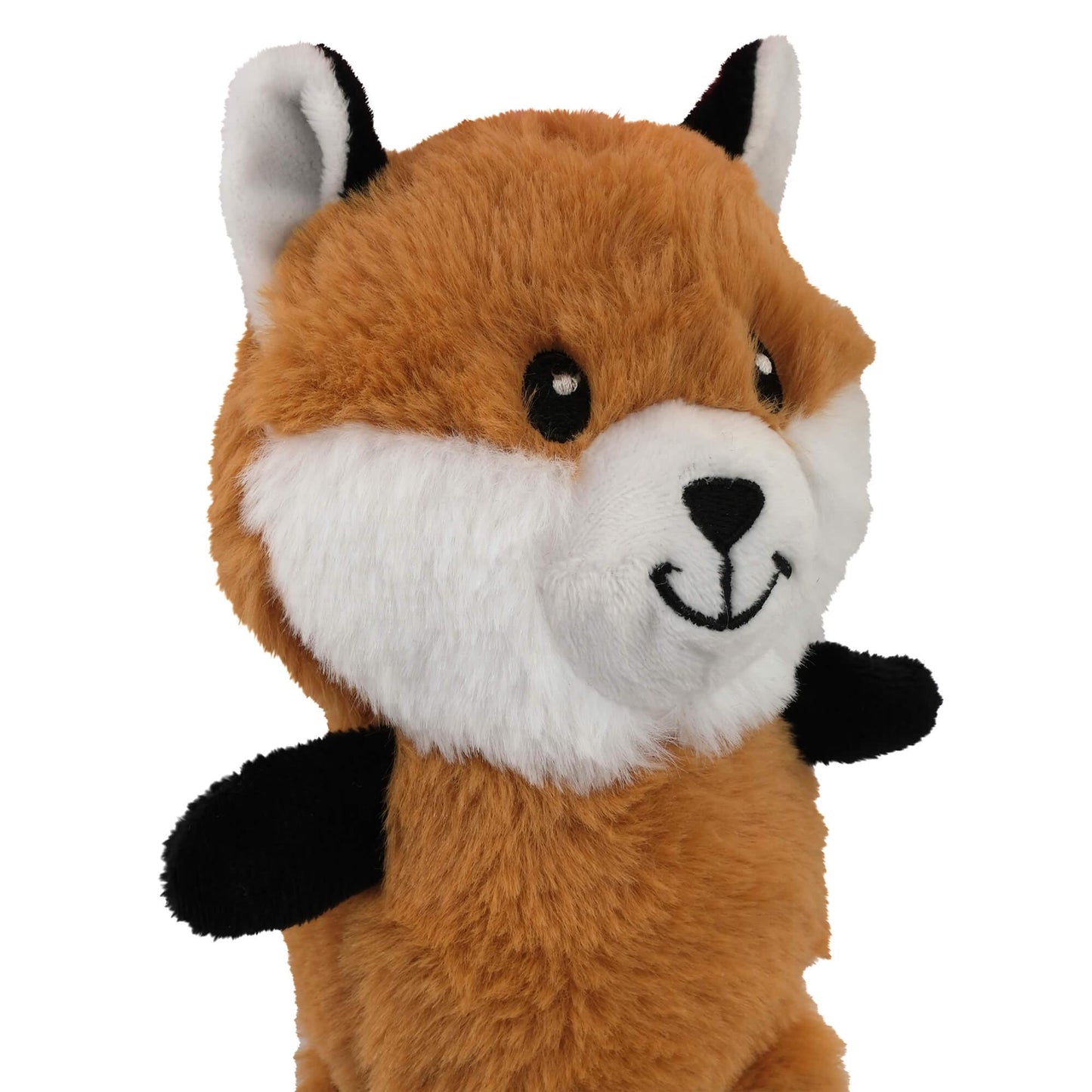 Lexi & Me Fox Plush & Bottle Crusher Dog Toy