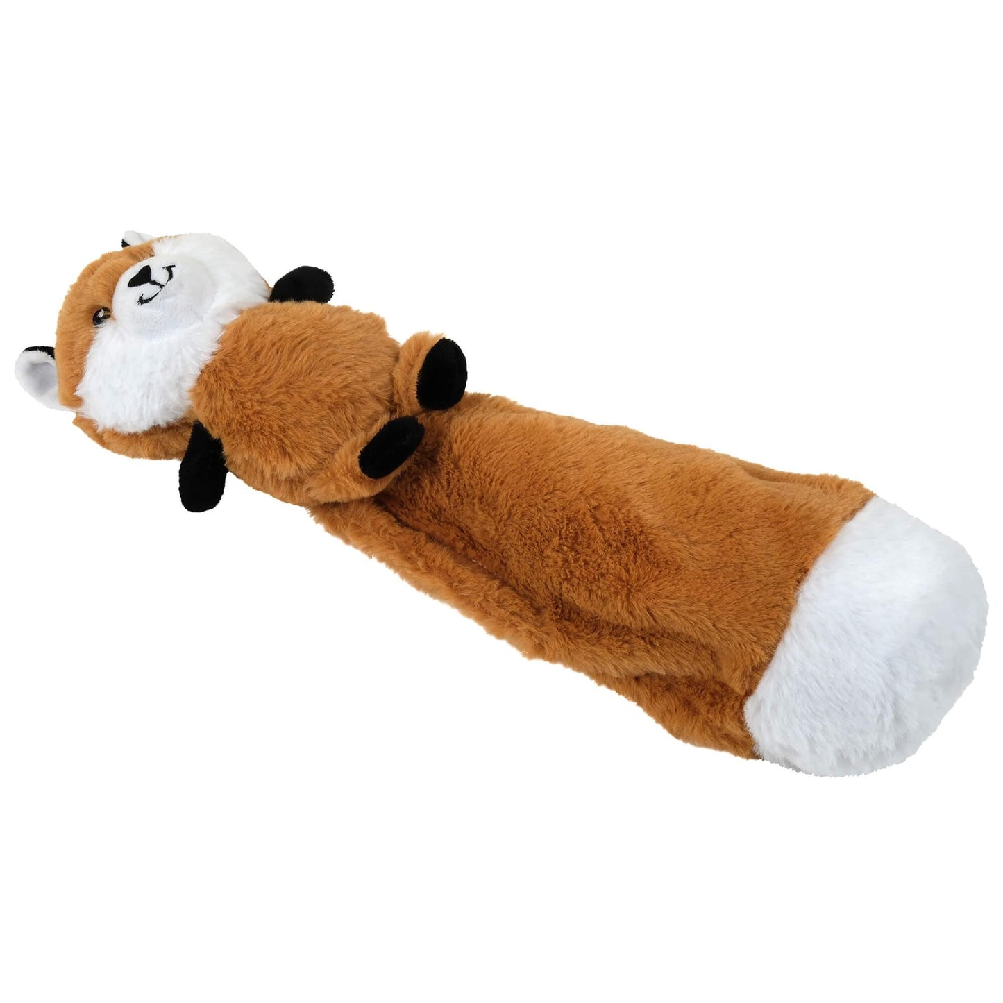 Lexi & Me Fox Plush & Bottle Crusher Dog Toy
