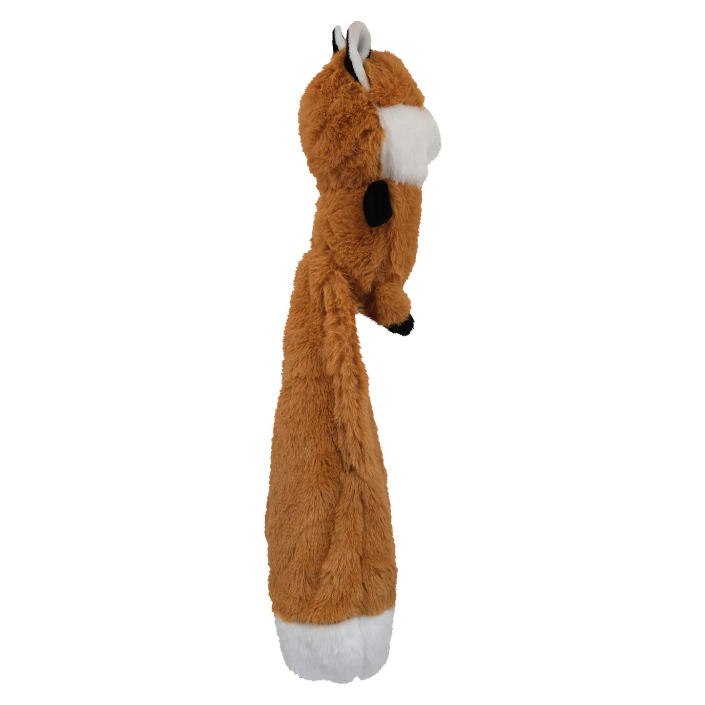 Lexi & Me Fox Plush & Bottle Crusher Dog Toy
