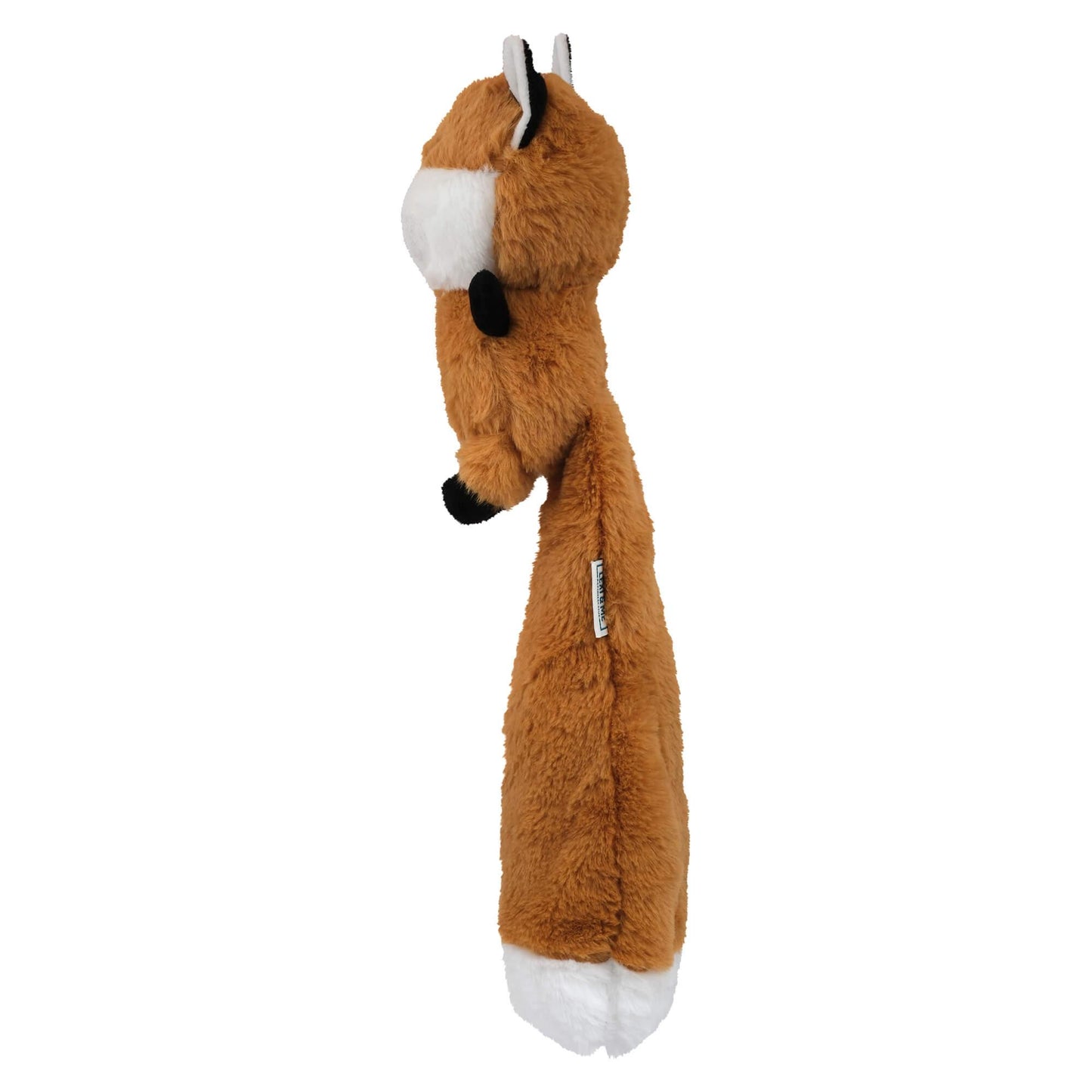 Lexi & Me Fox Plush & Bottle Crusher Dog Toy