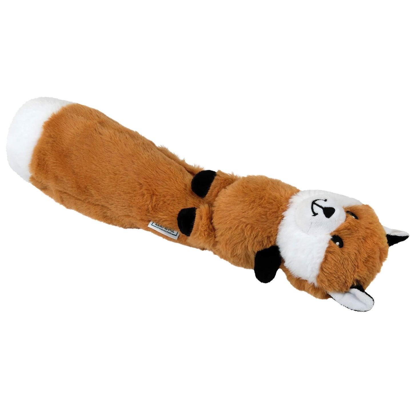 Lexi & Me Fox Plush & Bottle Crusher Dog Toy