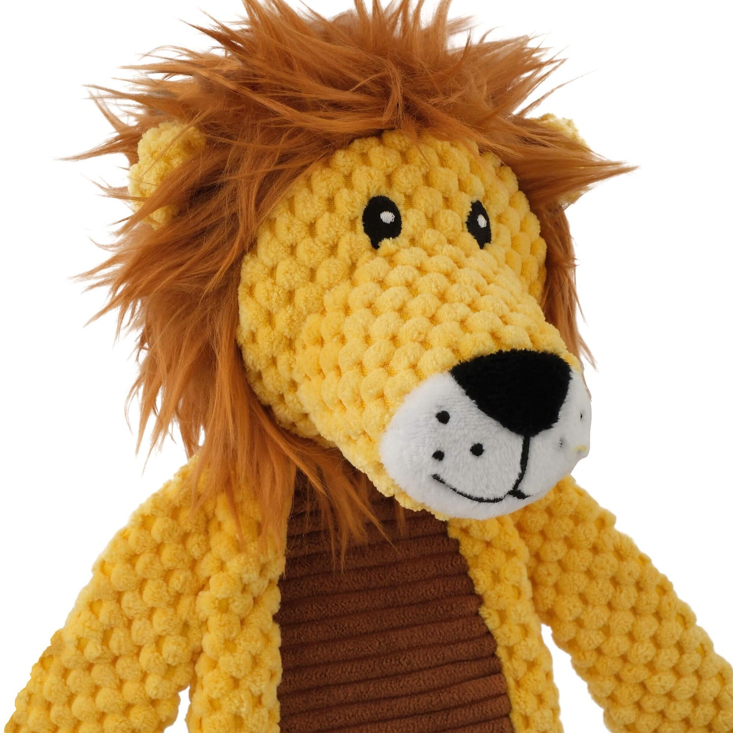 Lexi & Me Lion Plush & Rope Long Limb Dog Toy
