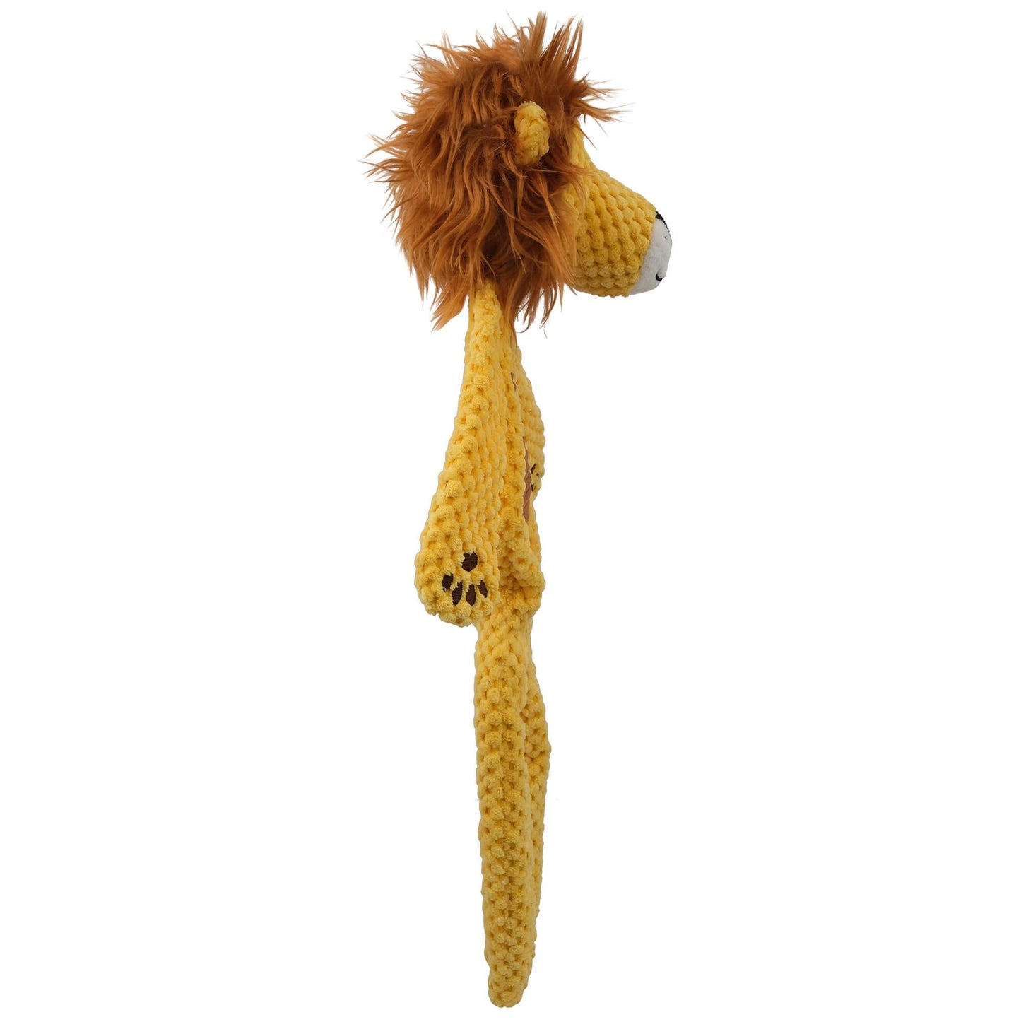 Lexi & Me Lion Plush & Rope Long Limb Dog Toy