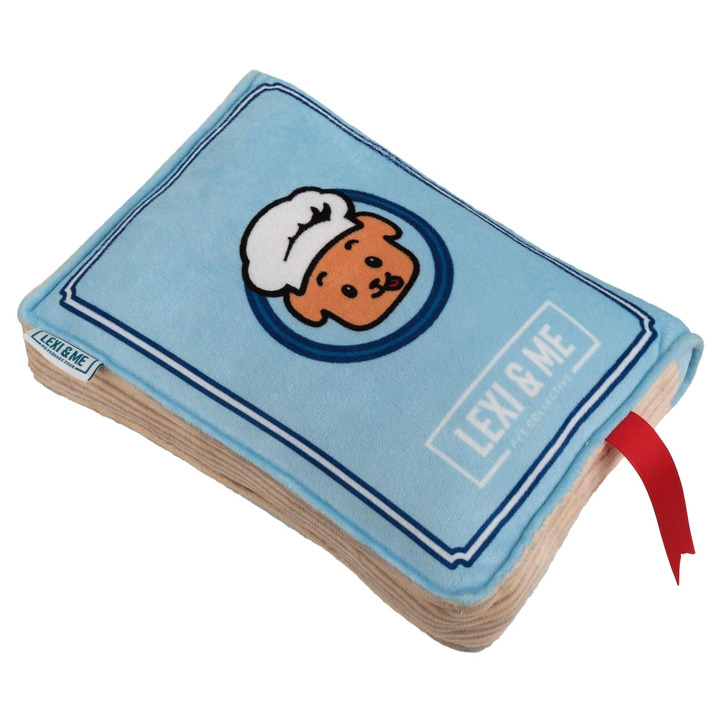 Lexi & Me Cookbook Plush Dog Toy