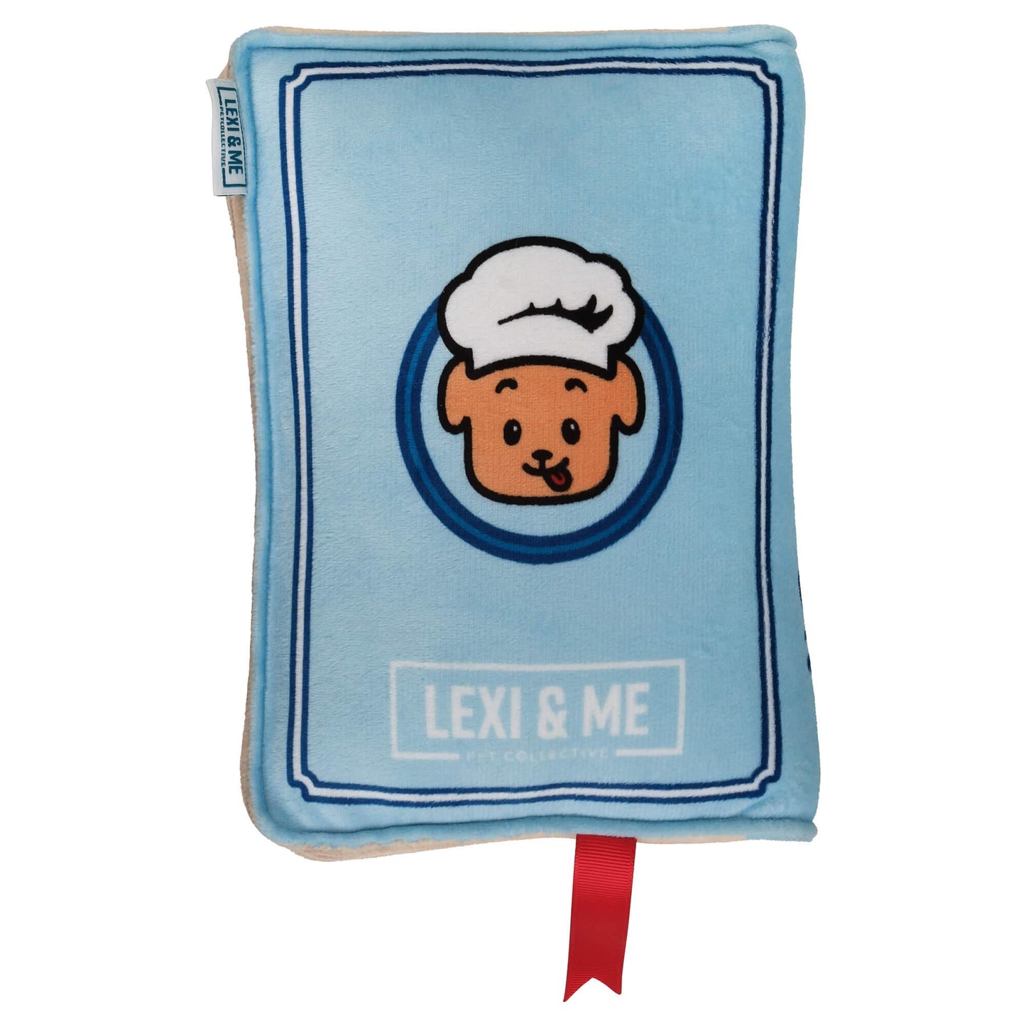 Lexi & Me Cookbook Plush Dog Toy