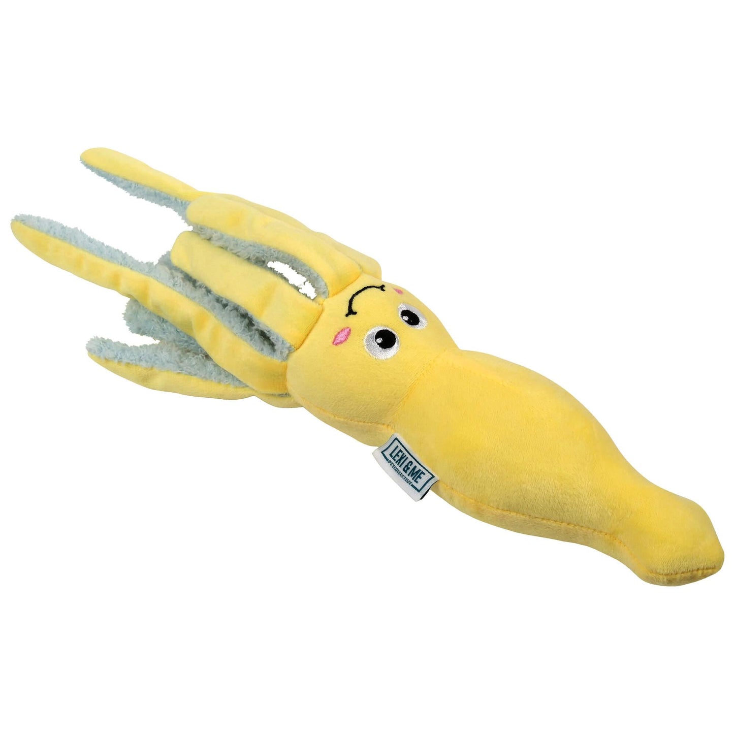 Lexi & Me Squid Glow Plush Dog Toy