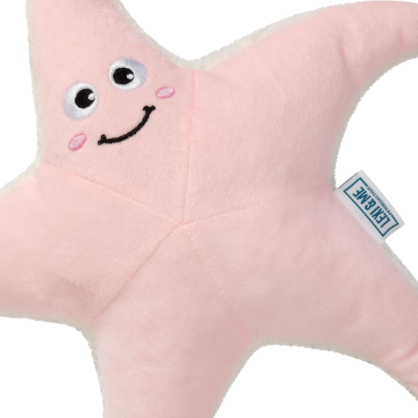 Lexi & Me Starfish Glow Plush Dog Toy