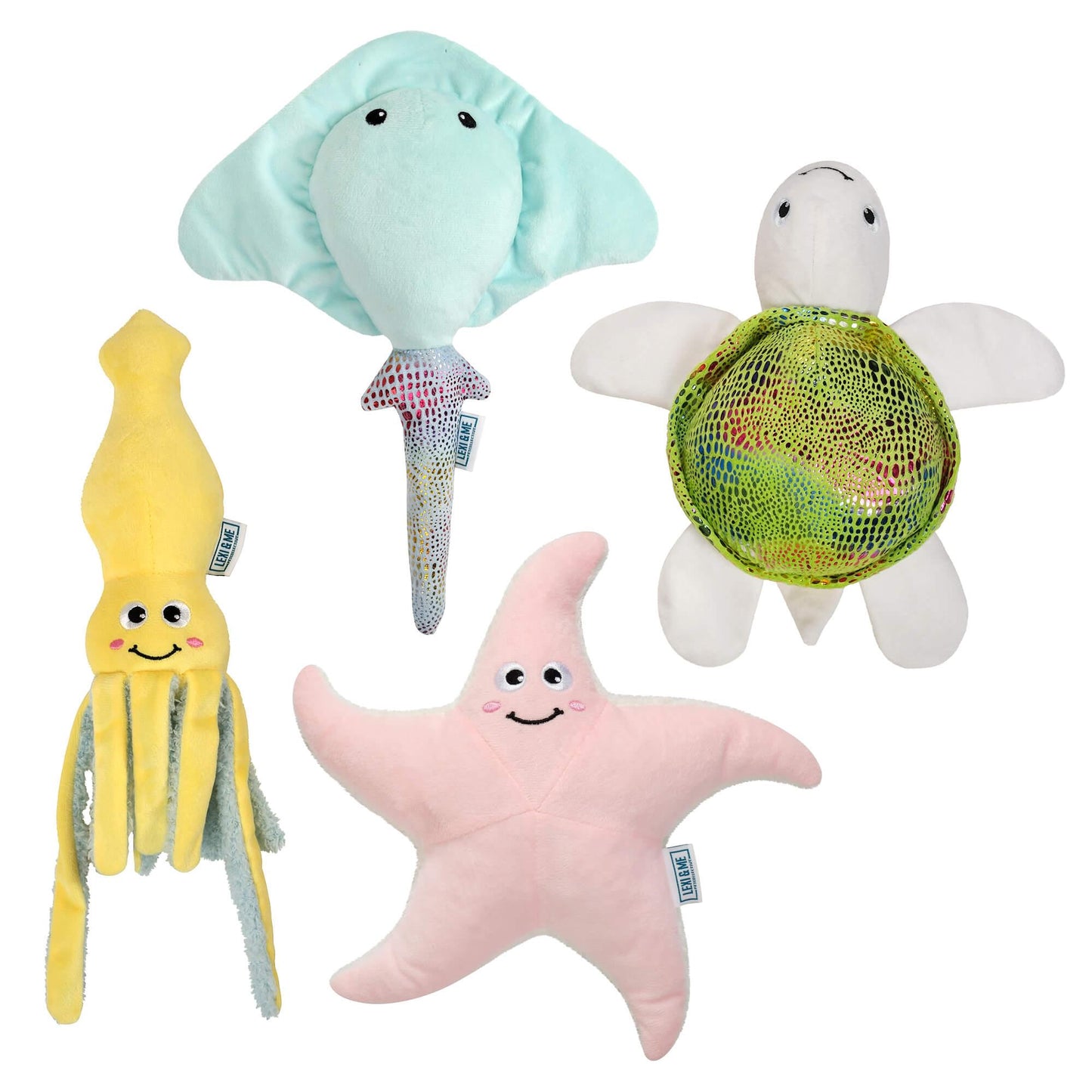 Lexi & Me Starfish Glow Plush Dog Toy