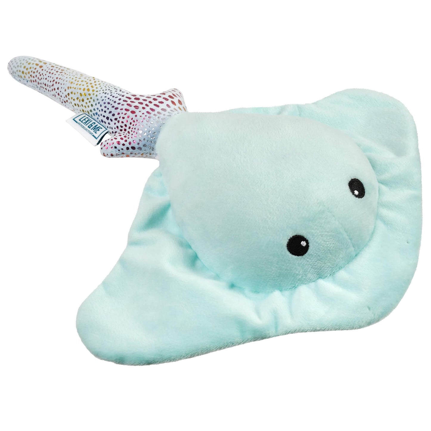 Lexi & Me Stingray Glow Plush Dog Toy