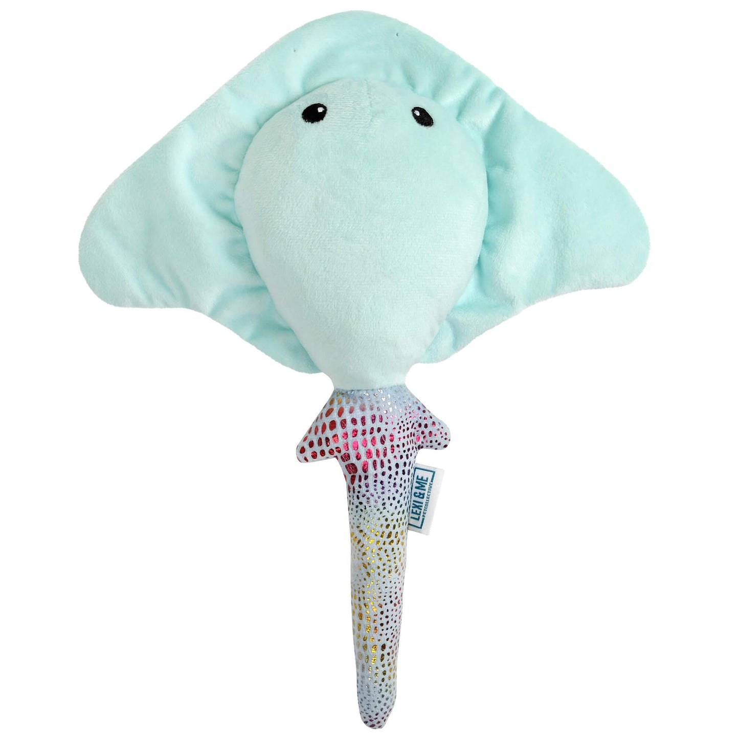 Lexi & Me Stingray Glow Plush Dog Toy