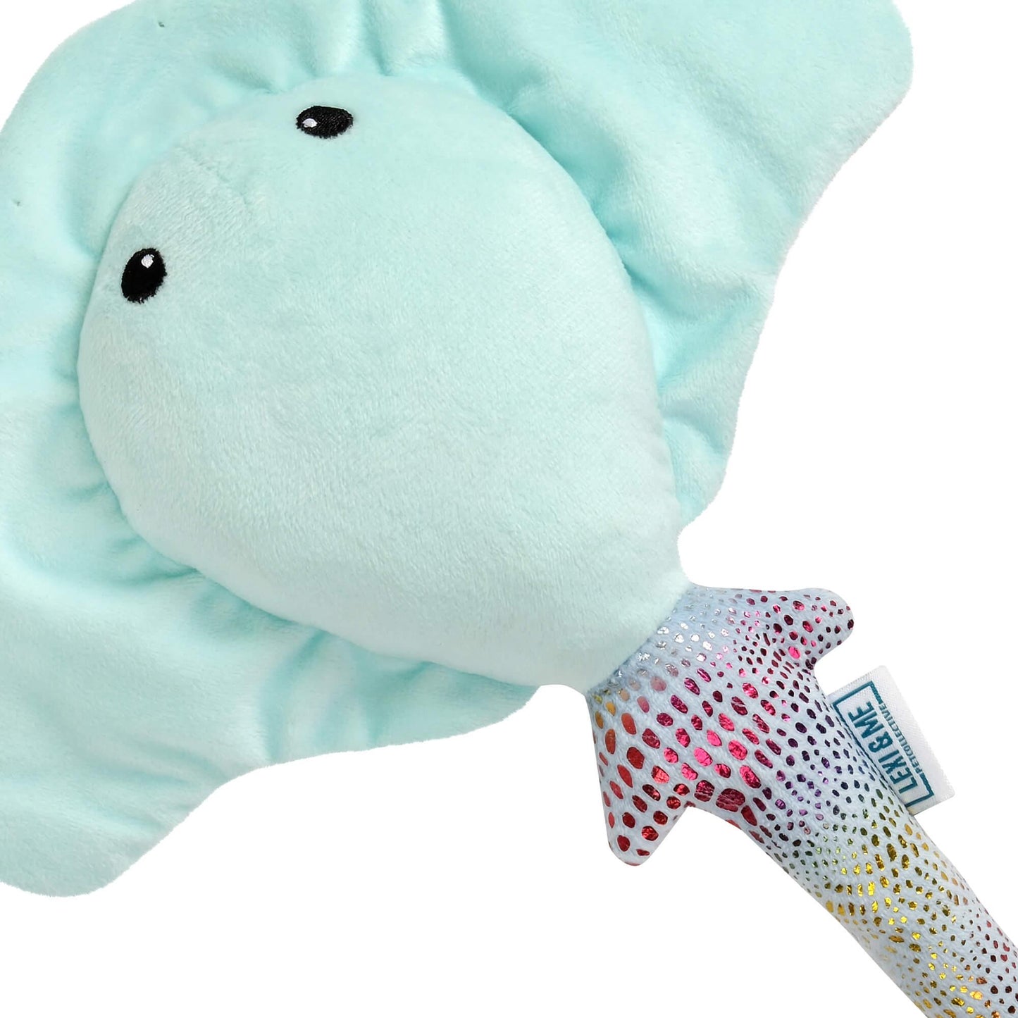 Lexi & Me Stingray Glow Plush Dog Toy