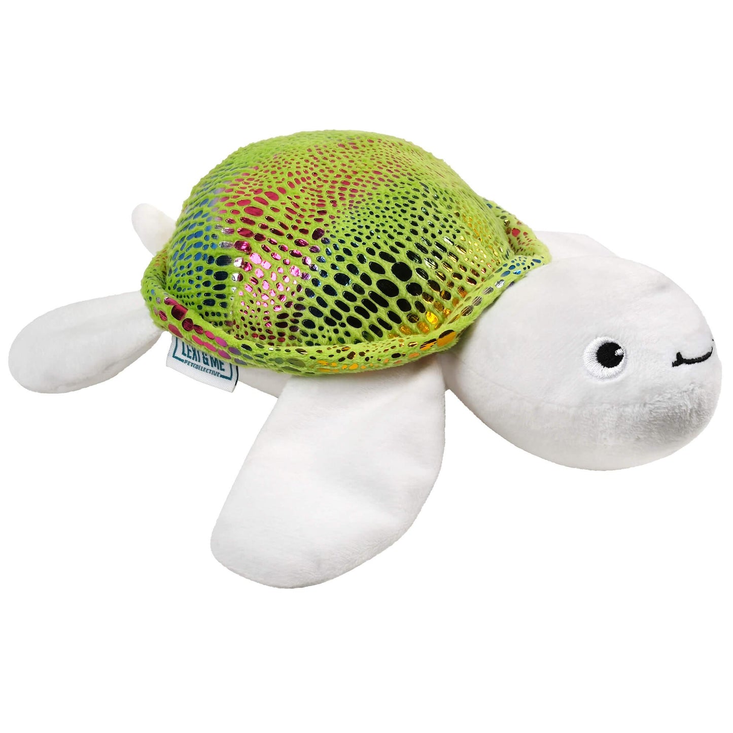 Lexi & Me Turtle Glow Plush Dog Toy