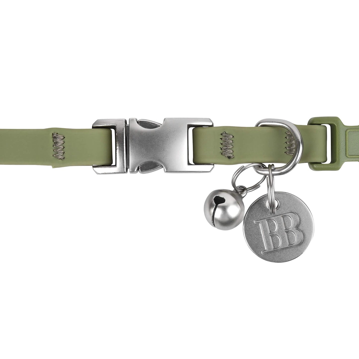 Buddy & Belle Cat Collar Khaki