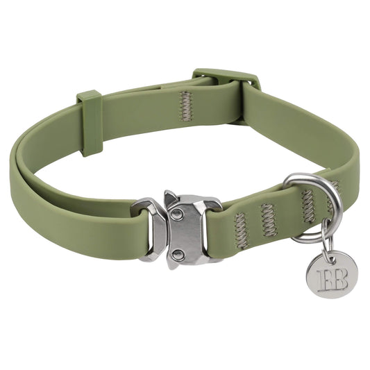 Buddy & Belle Dog Collar Khaki