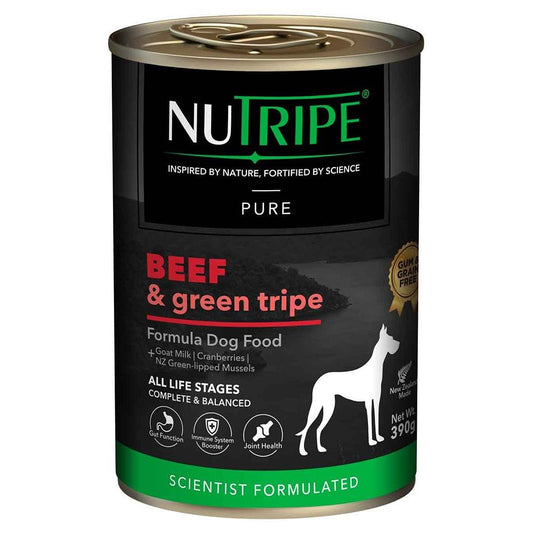 Nutripe All Life Stages Pure Beef & Green Tripe Wet Dog Food