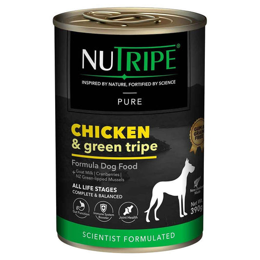 Nutripe All Life Stages Pure Chicken & Green Tripe Wet Dog Food