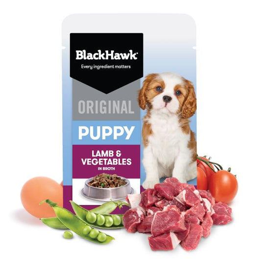 Black Hawk Puppy Lamb & Vegetables Small Breed Wet Dog Food