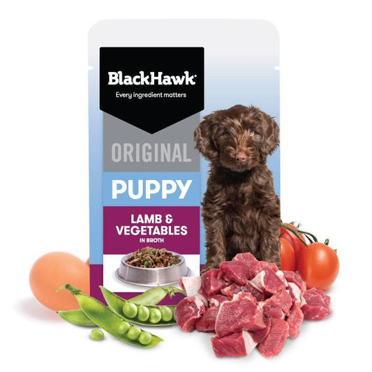 Black Hawk Puppy Lamb & Vegetables Medium to Large Breed Wet Dog Food