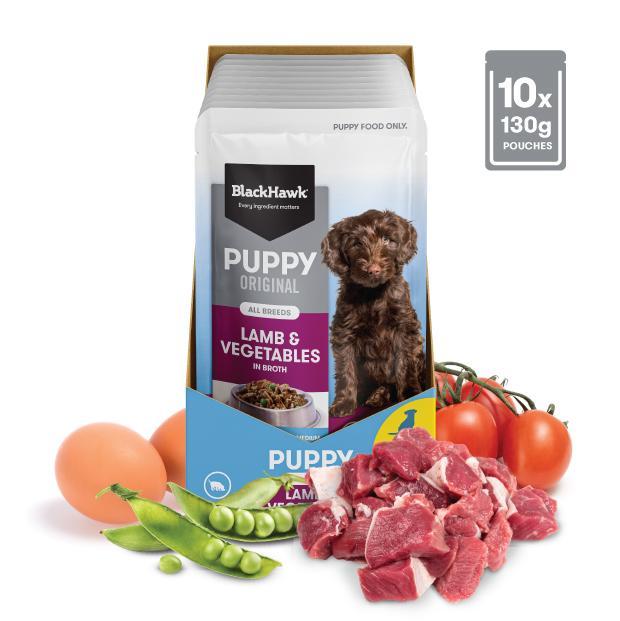 Black Hawk Puppy Lamb & Vegetables Medium to Large Breed Wet Dog Food