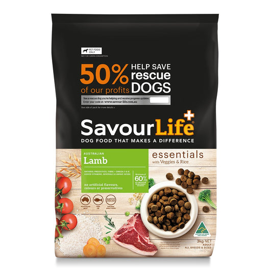 SavourLife Essentials Adult Lamb Dry Dog Food