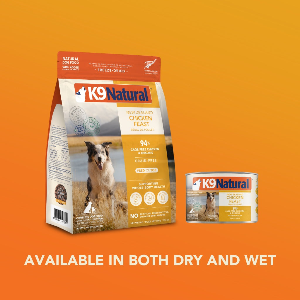 K9 Natural Freeze Dried Chicken Dry Dog Food