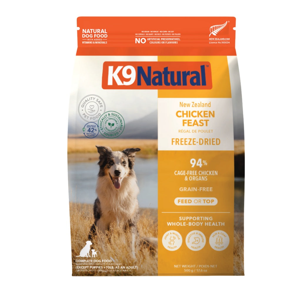 K9 Natural Freeze Dried Chicken Dry Dog Food