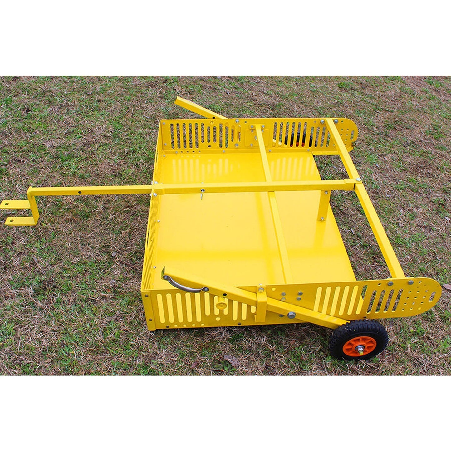 Farm & Yard Scoop N Tow Manure Scooper for Horse & Livestock Paddock Field Cleaner Trailer