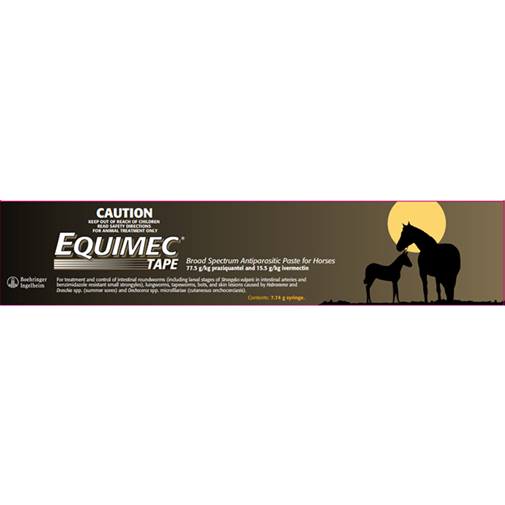 Equimec Paste Plus Tape Horse Wormer