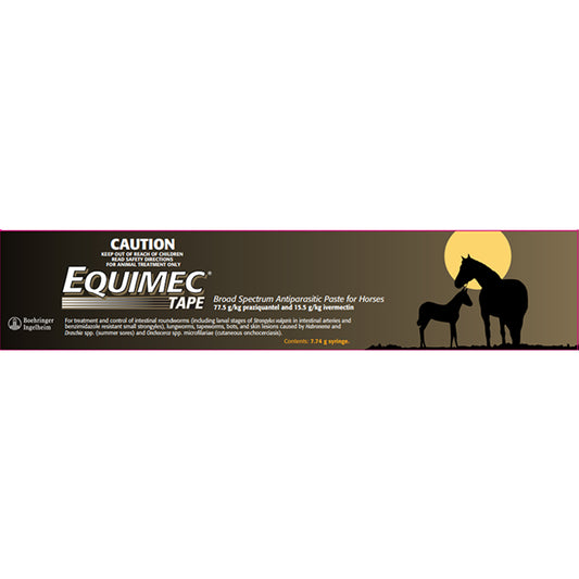 Equimec Paste Plus Tape Horse Wormer
