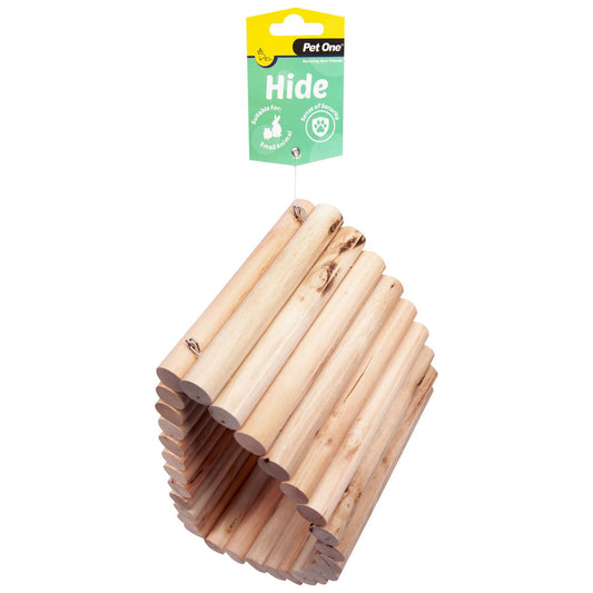 Pet One Small Animal Log Hide