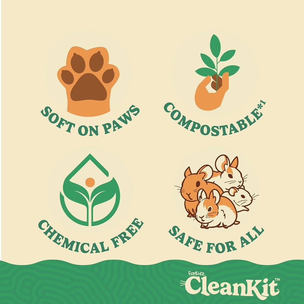 Furkidz Paper Pellet Cat Litter Bag