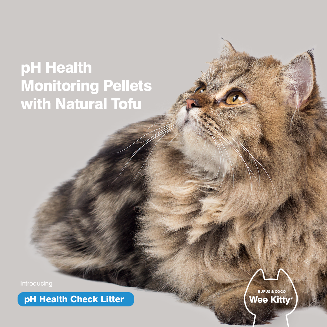 Rufus & Coco Wee Kitty pH Health Check Clumping Cat Litter