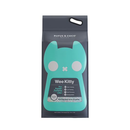 Rufus & Coco Wee Kitty Pea Powder Purifying Cat Litter