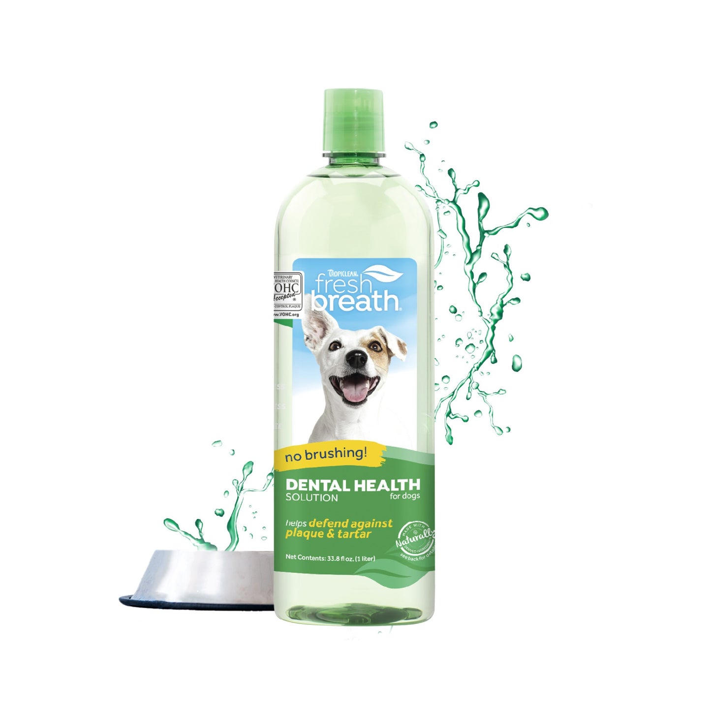 TropiClean Fresh Breath Dental Health Solution for Dogs