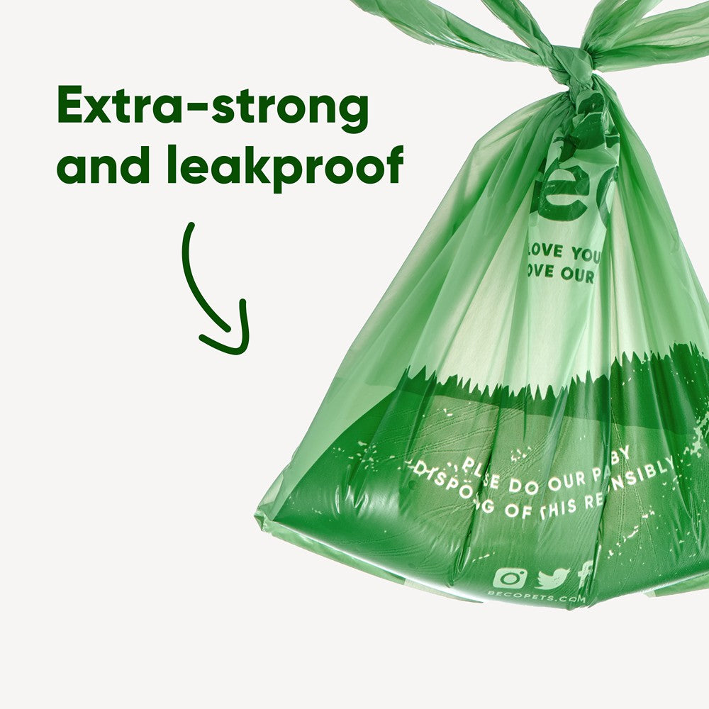 Beco Poop Bags Unscented with Handles