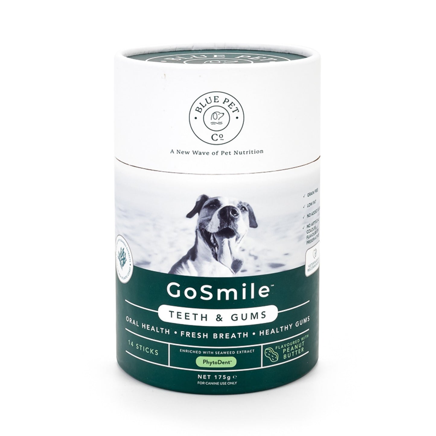 Blue Pet Co GoSmile Teeth & Gum Peanut Butter Supplement for Dogs