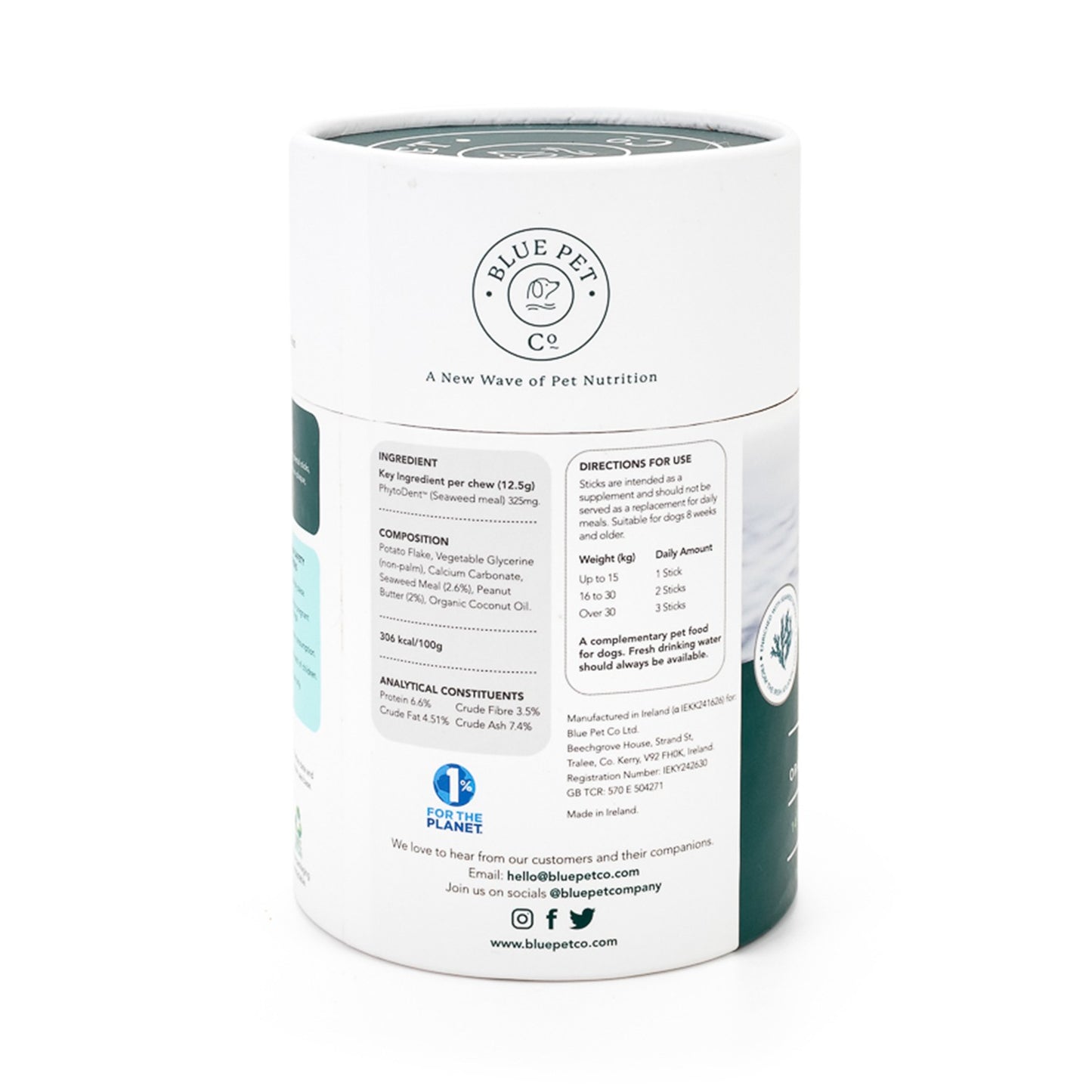 Blue Pet Co GoSmile Teeth & Gum Peanut Butter Supplement for Dogs