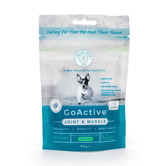 Blue Pet Co GoActive Joint & Muscle Peanut Butter Supplement for Dogs