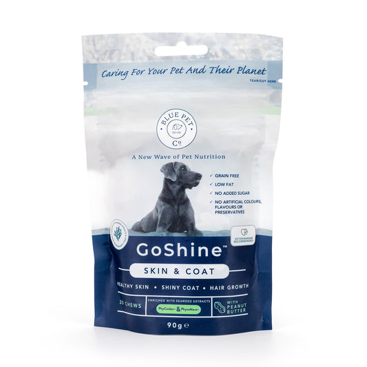 Blue Pet Co GoShine Skin & Coat Peanut Butter Supplement for Dogs