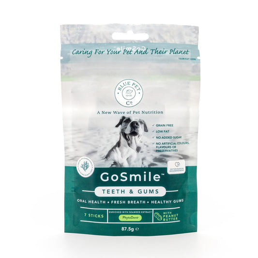 Blue Pet Co GoSmile Teeth & Gum Peanut Butter Supplement for Dogs