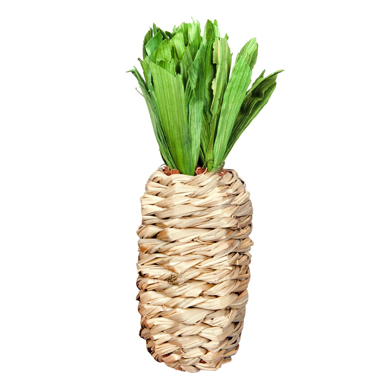 Pet One Small Animal Natural Toy Hibiscus & Leaf Pineapple