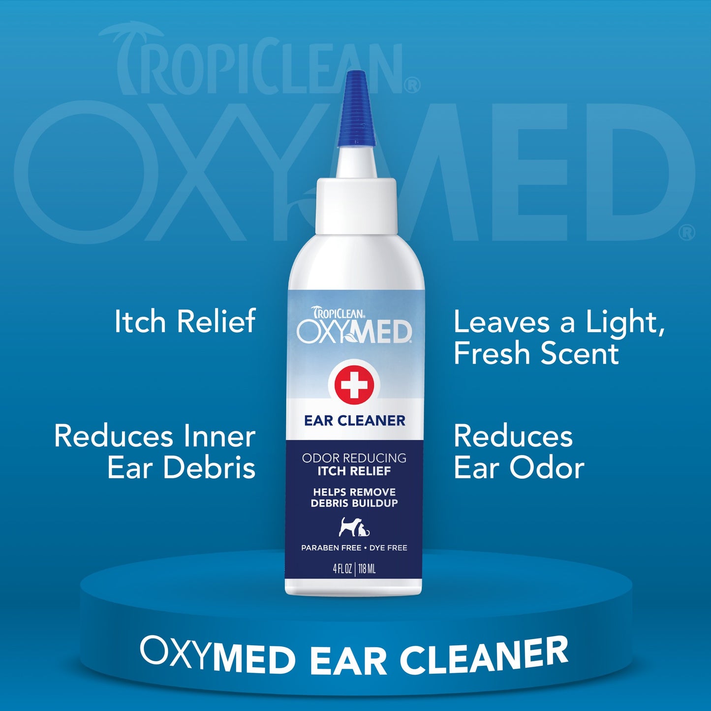 TropiClean OxyMed Ear Cleaner for Pets