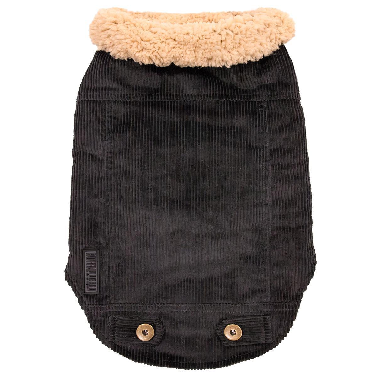 Ruff n Rugged Corduroy Dog Jacket Steel Grey