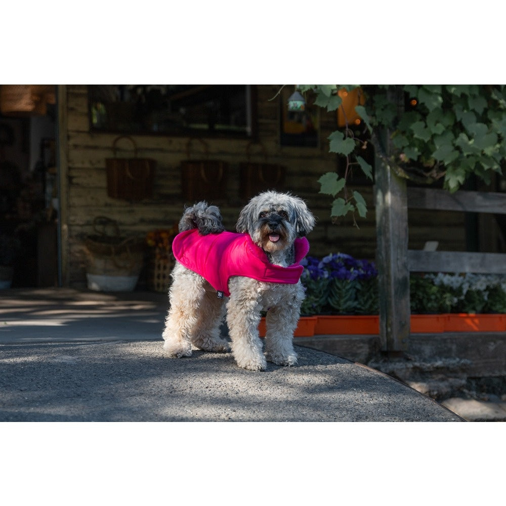DGG Puffer Dog Jumper Stand Out Pink