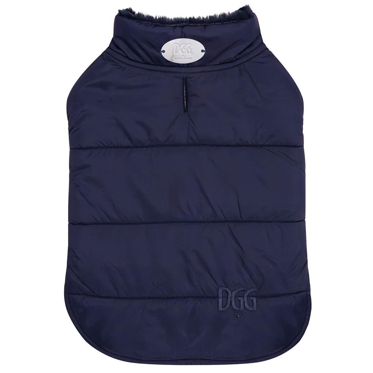 DGG Puffer Dog Jacket Navy