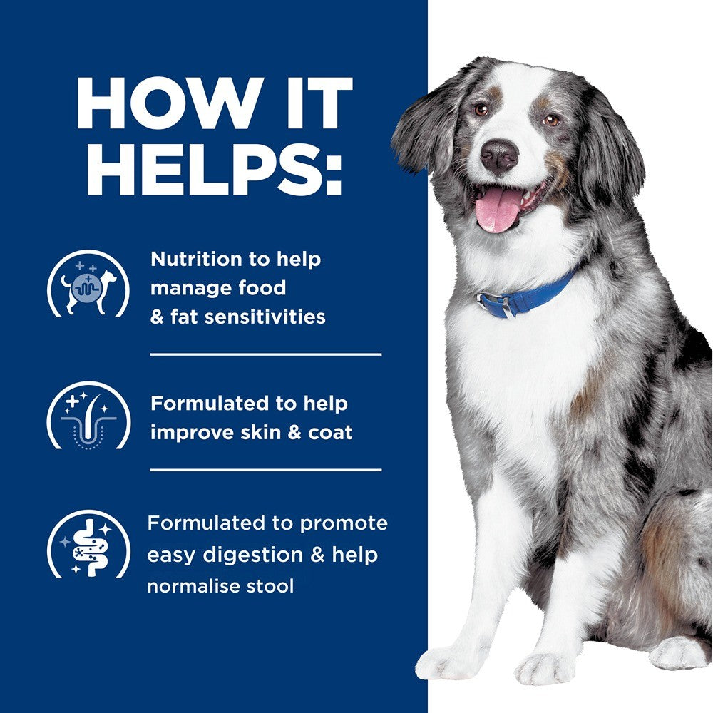 Hill's Prescription Diet z/d Low Fat Food Sensitivities Canned Wet Dog Food 370g