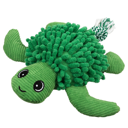 Creatures Turtle Plush Dog Toy