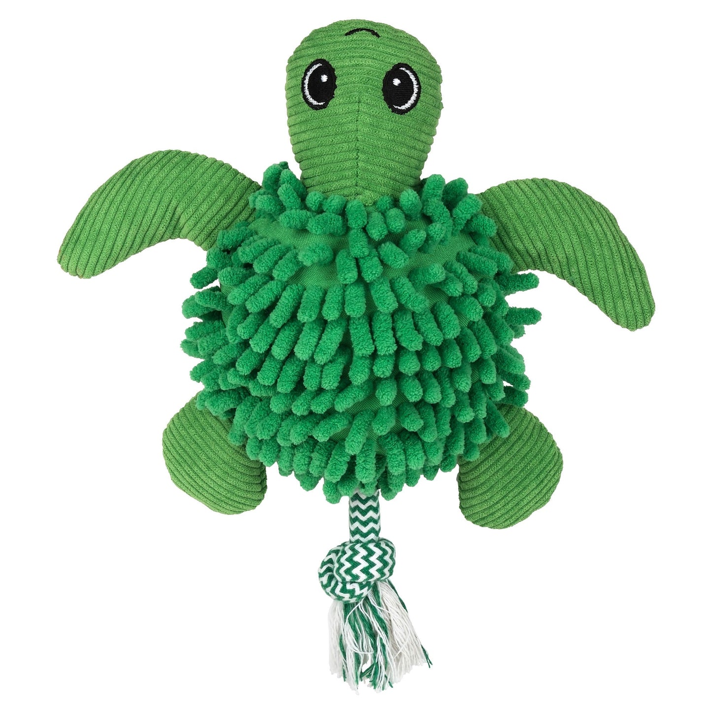 Creatures Turtle Plush Dog Toy