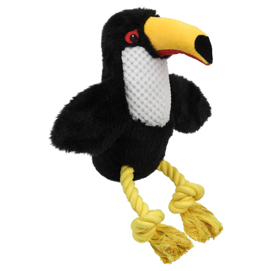 Creatures Toucan Plush Dog Toy