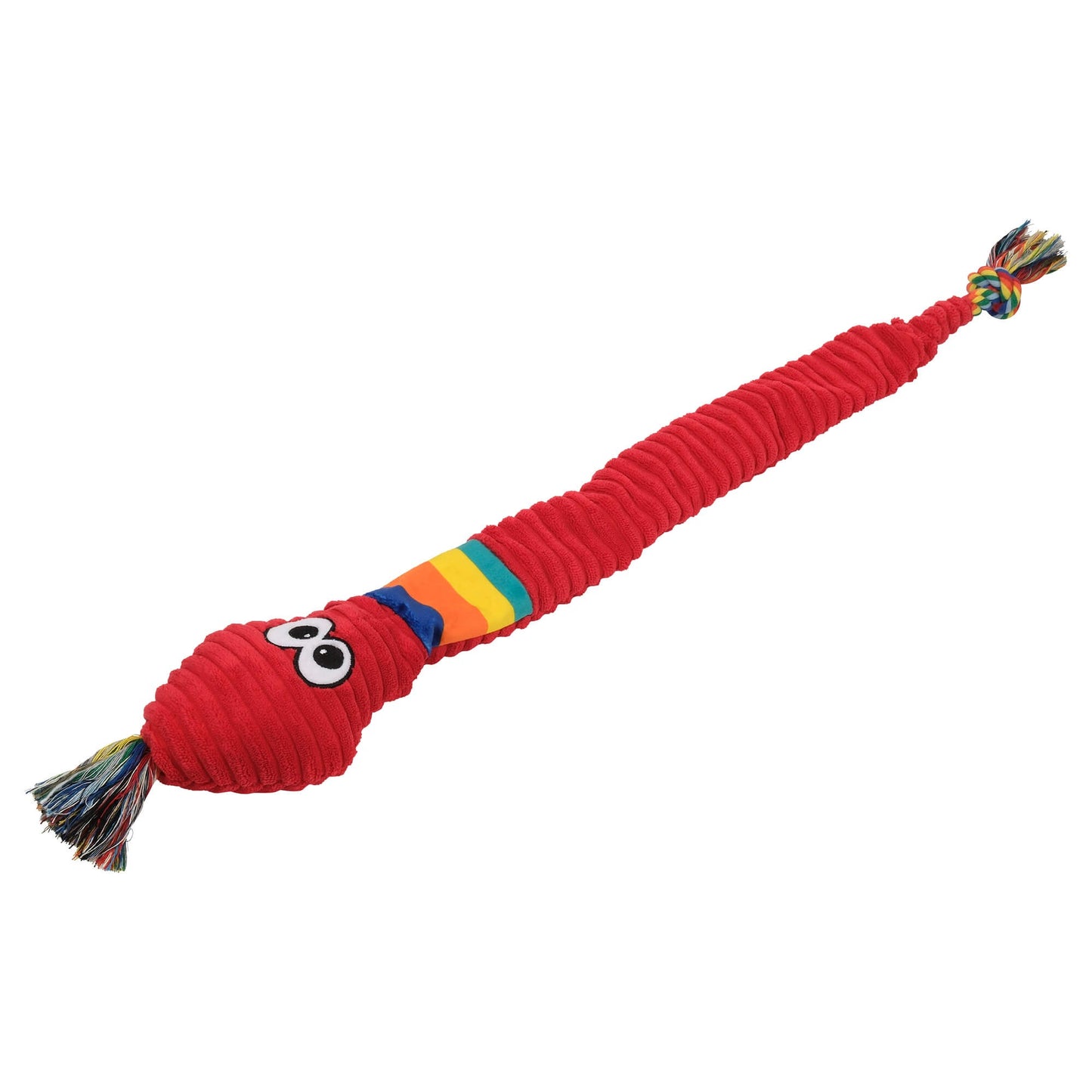 Creatures Snake Plush Dog Toy